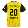 Maglia ufficiale Borussia Dortmund Sabitzer 20 Casa 2024-25 per Uomo